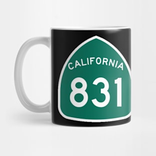 California Highway 831 Sign Mug